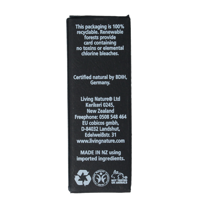 Living Nature Lippenstift coral sea 4 Gram