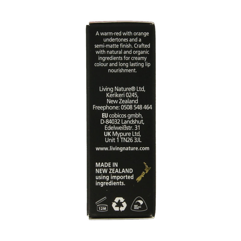 Living Nature Lippenstift wild fire 3.9 Gram