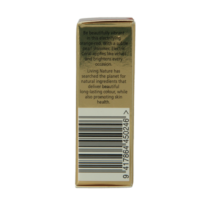 Living Nature Lippenstift electric coral 3.90 Gram