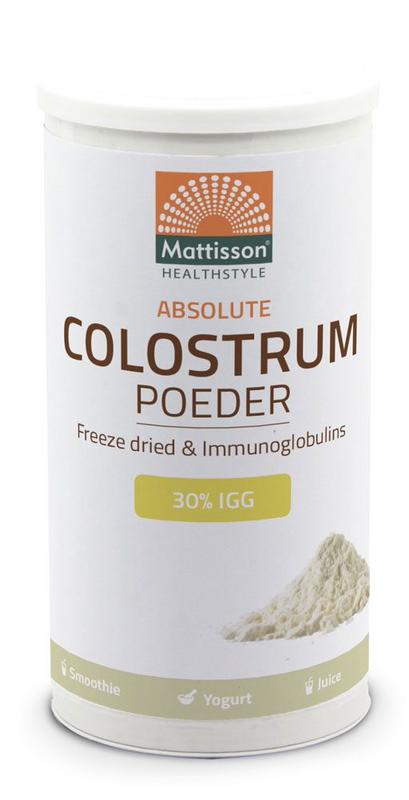 Mattisson Colostrum poeder absolute 220 Gram