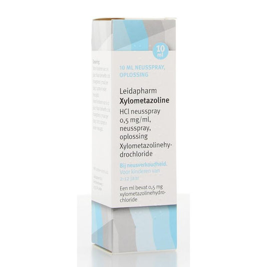 Leidapharm Xylometazoline HCl neusspray 0.5mg kind 10.00 Milliliter