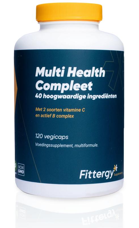 Fittergy Multi health compleet 120 Vegetarische capsules