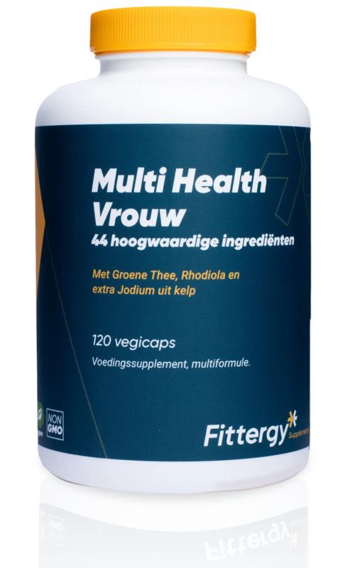 Fittergy Multi health vrouw 120 Vegetarische capsules