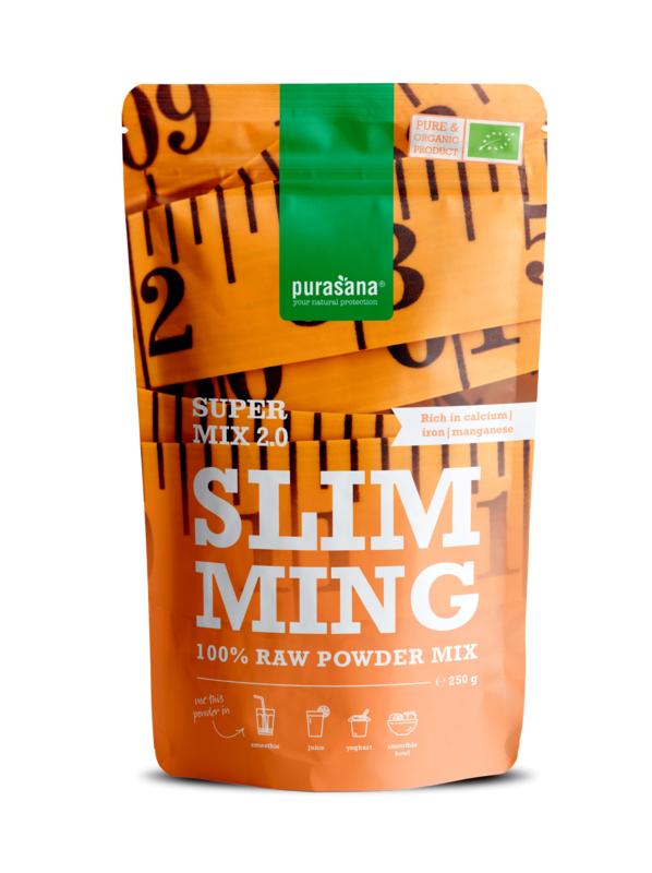 Purasana Slimming mix 2.0 vegan bio 250 Gram
