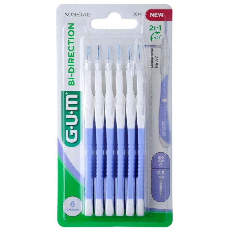 GUM Bi-direction 0.6mm 6 Stuks