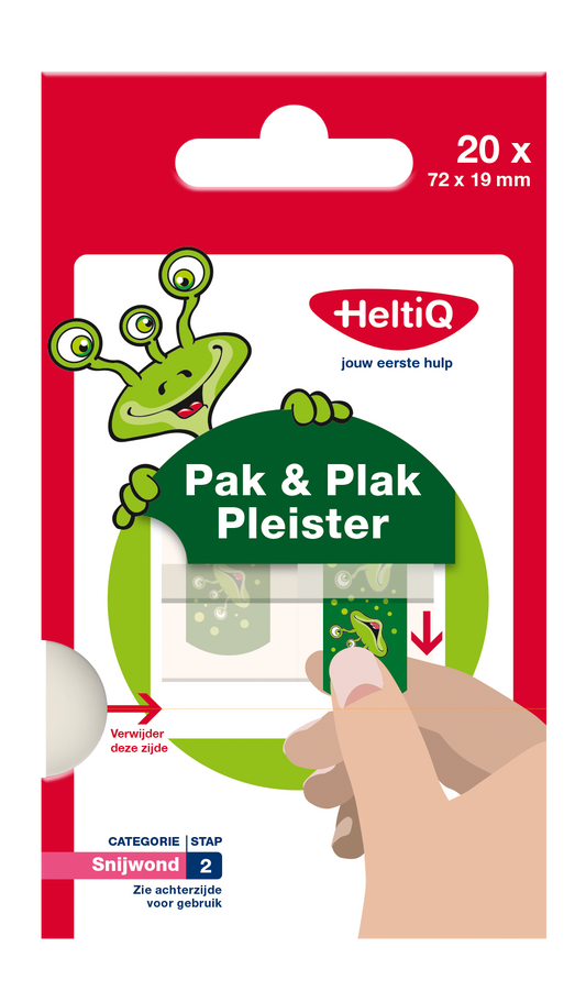 Heltiq Pak & plak groen 20.00 Stuks