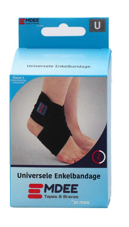 Emdee Enkel supportband blauw 1 Stuks