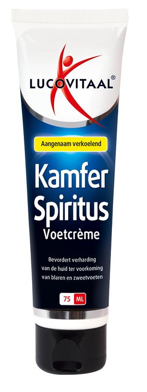 Lucovitaal Voetcreme kamfer spiritus 75.00 Milliliter