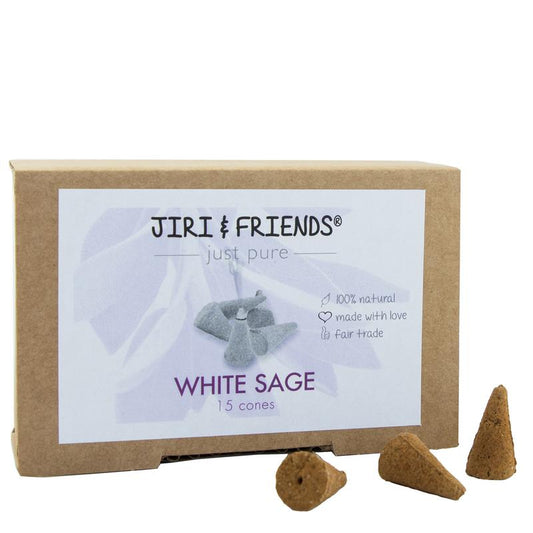 Jiri & Friends Cones witte salie 1 Stuks
