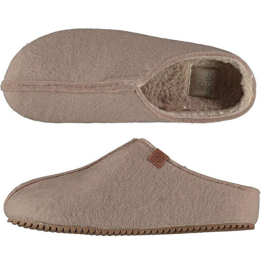 Apollo Zweedse slof beige maat 37/38 dames 1 Paar