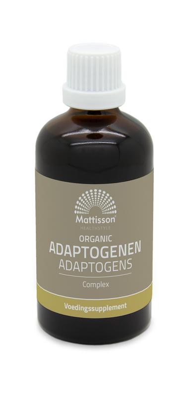 Mattisson Organic adaptogenen complex tinctuur bio 100 Milliliter