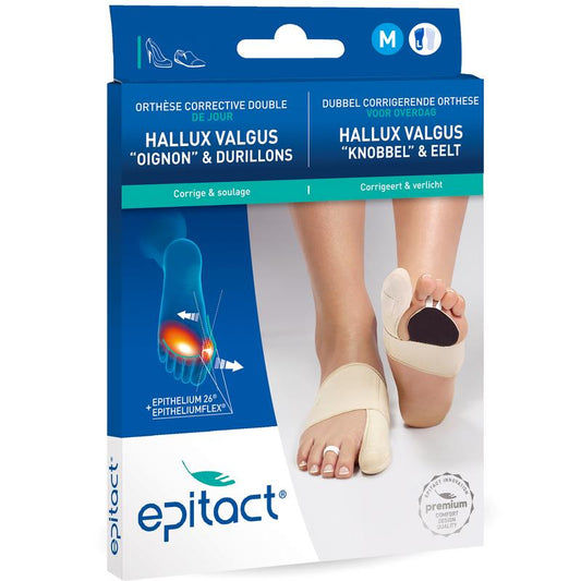 Epitact Hallux knobbel & eelt linker voet maat M 1 Stuks
