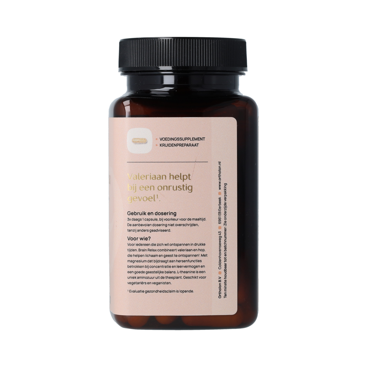 Ortholon Brain Relax 100.00 Capsules