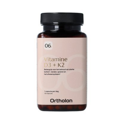 Ortholon Vitamine D3 + K2 120.00 Capsules