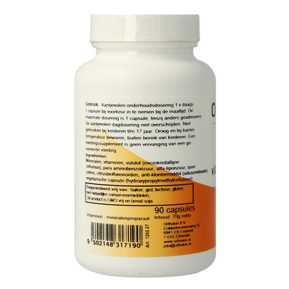 Ortholon Multi vitamineralen 90 Tabletten