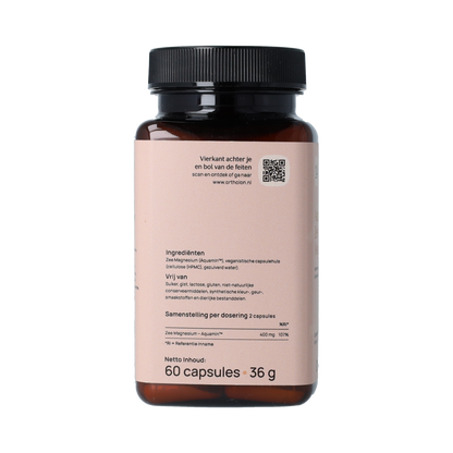 Ortholon Aquamin Zee Magnesium Vegan 60.00 Capsules