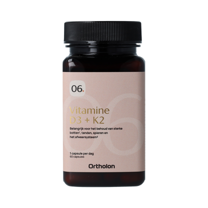 Ortholon Vitamine D3 + K2 60.00 Capsules