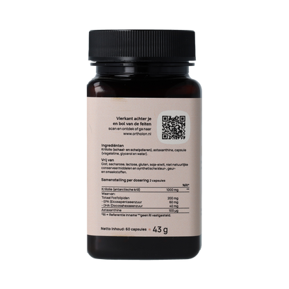 Ortholon Krill Olie 60.00 Capsules