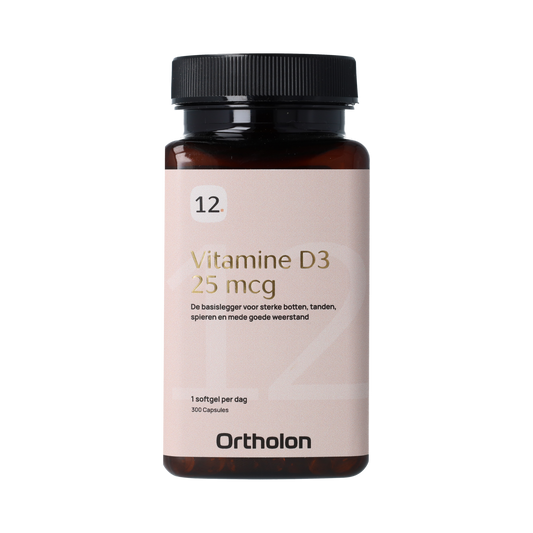 Ortholon Vitamine D3 - 25mcg 300.00 Softgels
