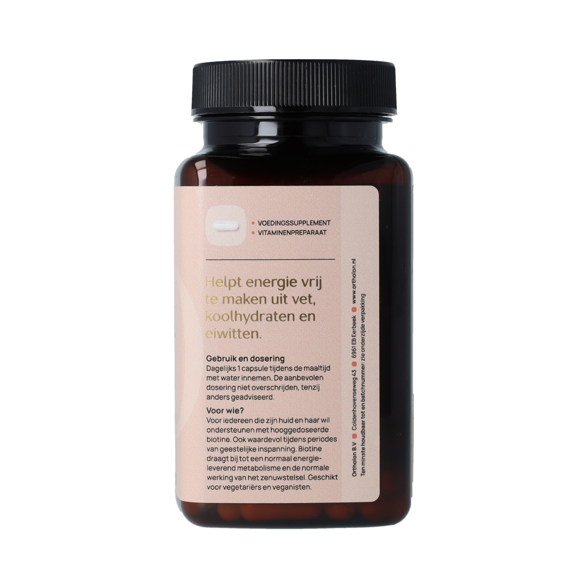 Ortholon Biotine 5000 mcg 120.00 Capsules