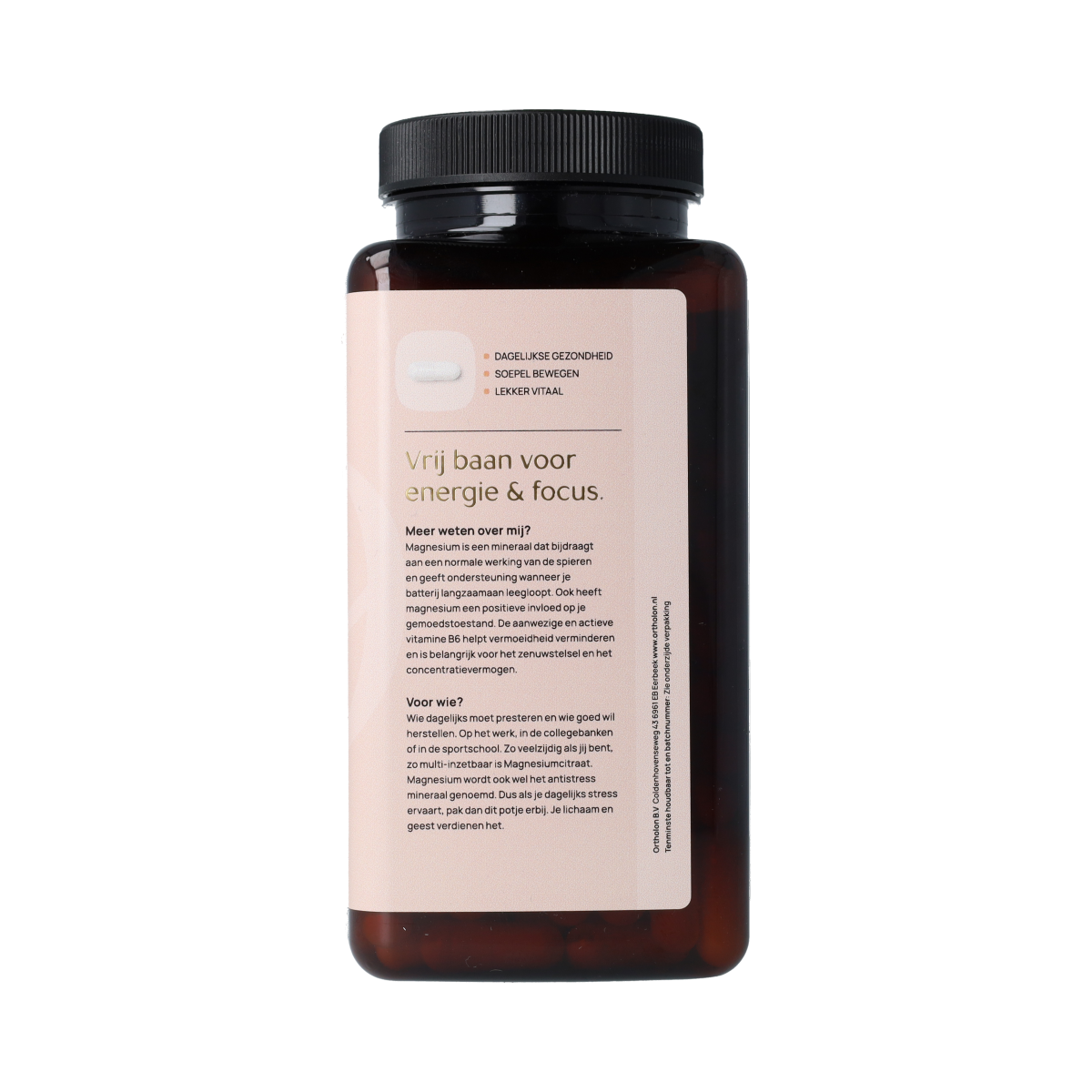 Ortholon Magnesium Citraat 180.00 Capsules