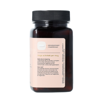 Ortholon Vitamine A 4000IE 60.00 Capsules