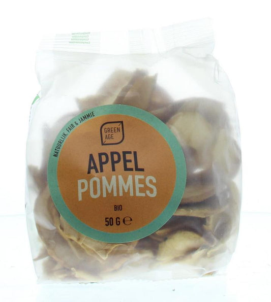 Greenage Appel chips bio 50.00 Gram