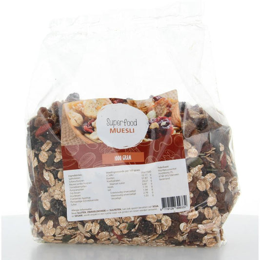 MijnNatuurwinkel Superfood muesli 1 Kilogram