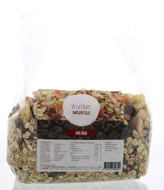 MijnNatuurwinkel Vruchten muesli 1 Kilogram