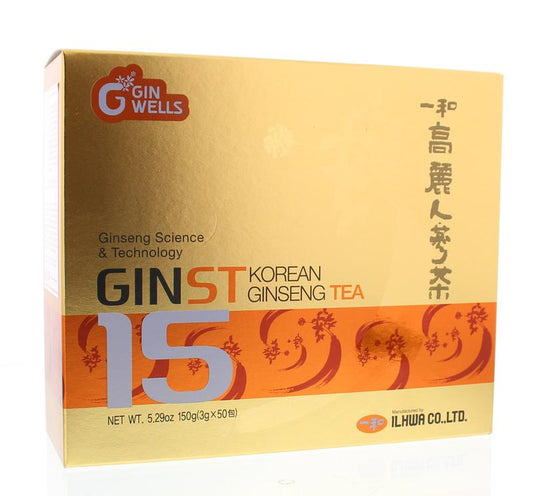Ilhwa Ginst15 Korean ginseng tea 50 Zakjes