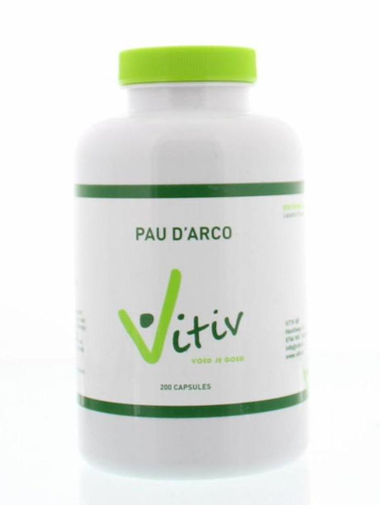 Vitiv Pau d'arco 200.00 Capsules