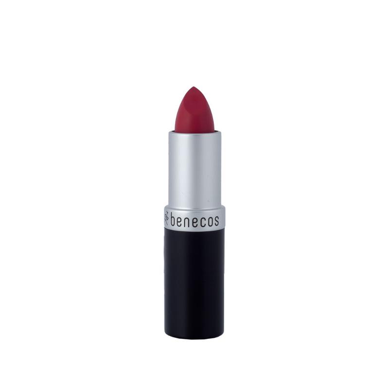Benecos natural beauty Natural lipstick mat wow! 1.00 Stuks