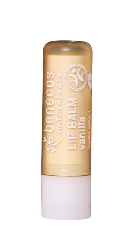 Benecos natural beauty Natural lipbalm vanilla 1 Stuks