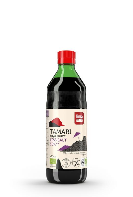 Lima Tamari 50% minder zout bio 500.00 Milliliter