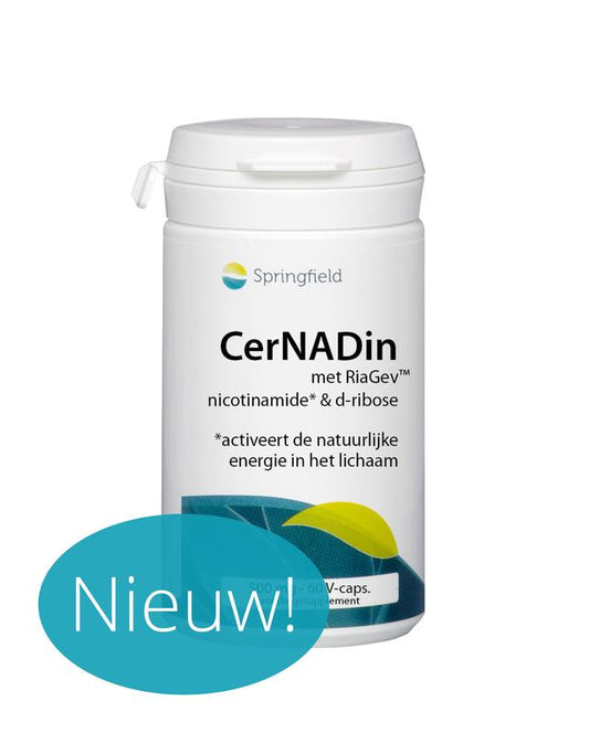 Springfield CerNADin met RiaGev™ 500mg 60 Vegetarische capsules