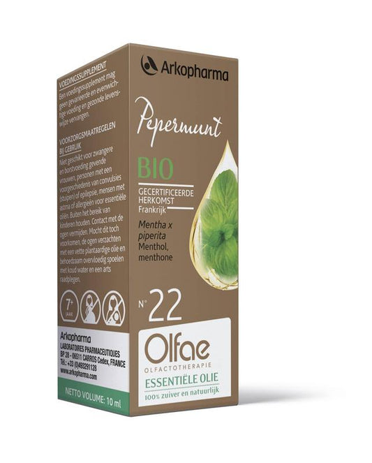 Olfae Pepermunt 22 bio 10 Milliliter
