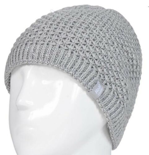 Heat Holders Ladies cable hat nora light grey one size 1.00 Stuks