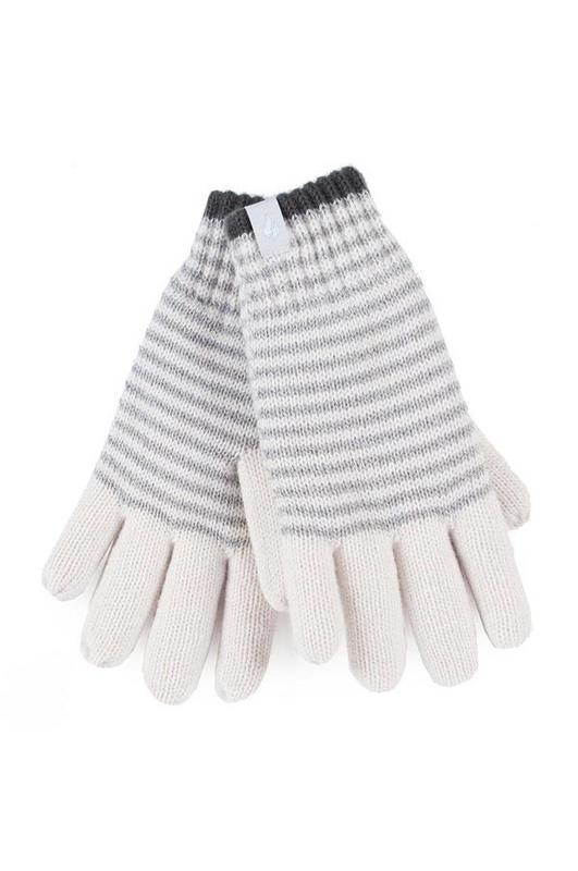 Heat Holders Ladies cable gloves maat S/M Oslo cream 1.00 Paar