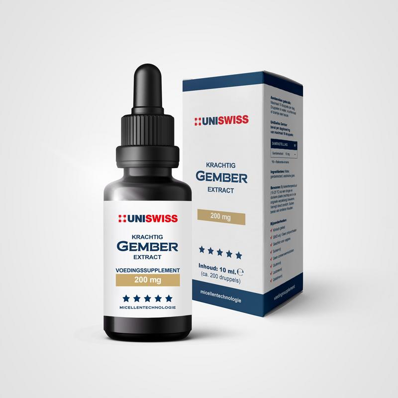 Uniswiss Gember 10 Milliliter
