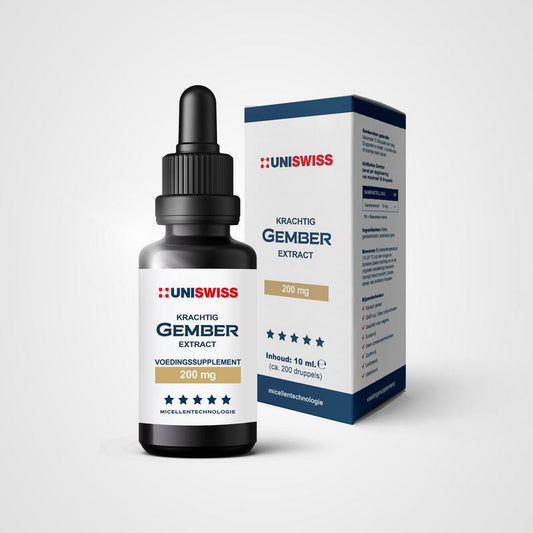 Uniswiss Gember 10 Milliliter