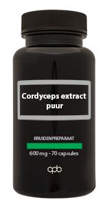 APB Holland Cordyceps extract puur forte 600mg 70 Capsules