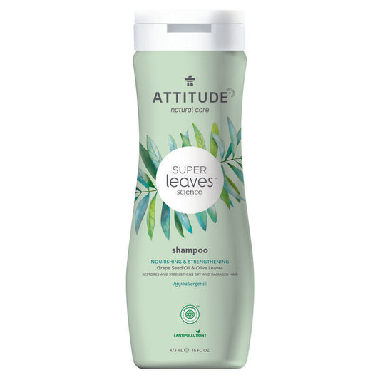 Attitude Shampoo super leaves voedend & verzorgend 473 Milliliter
