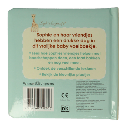 Sophie de Giraf Voelboek baby een dag met Sophie 1 Stuks