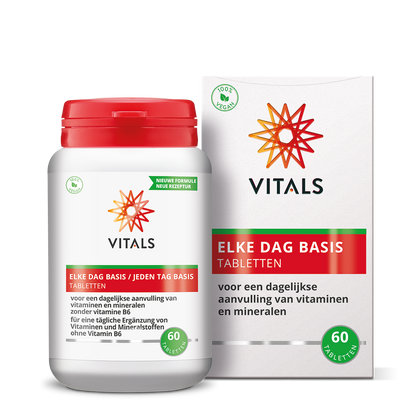 Vitals Elke Dag Basis 60 tabletten 60.00 Tabletten