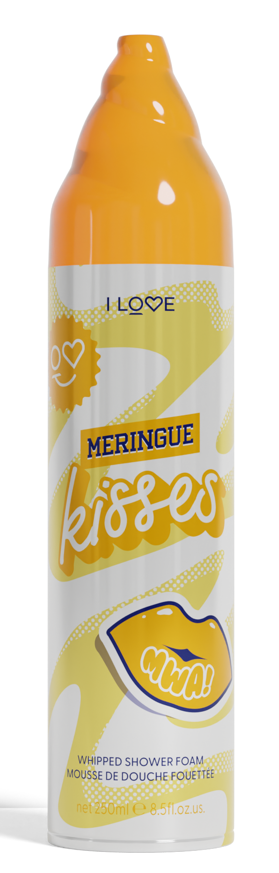 I Love Cosmetics  Meringue Kisses Whipped Shower Foam 250.00 Milliliter