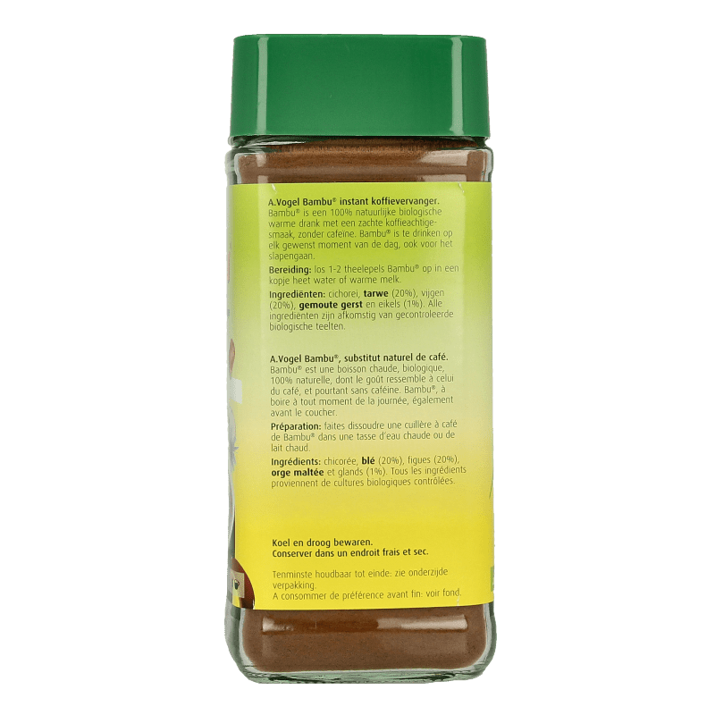 A Vogel Bambu koffie bio 100 Gram - DrogistWereld