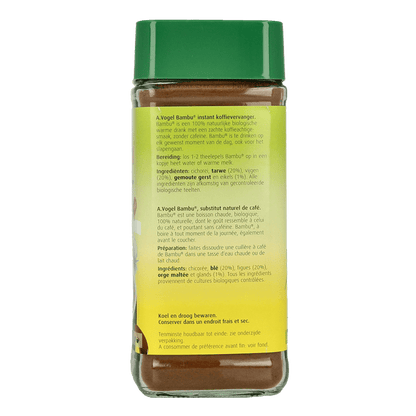 A Vogel Bambu koffie bio 100 Gram - DrogistWereld