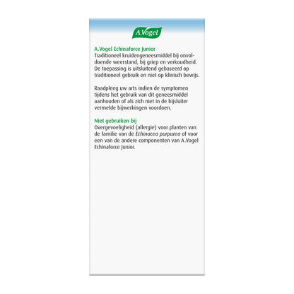 A Vogel Echinaforce junior 120 Tabletten - DrogistWereld