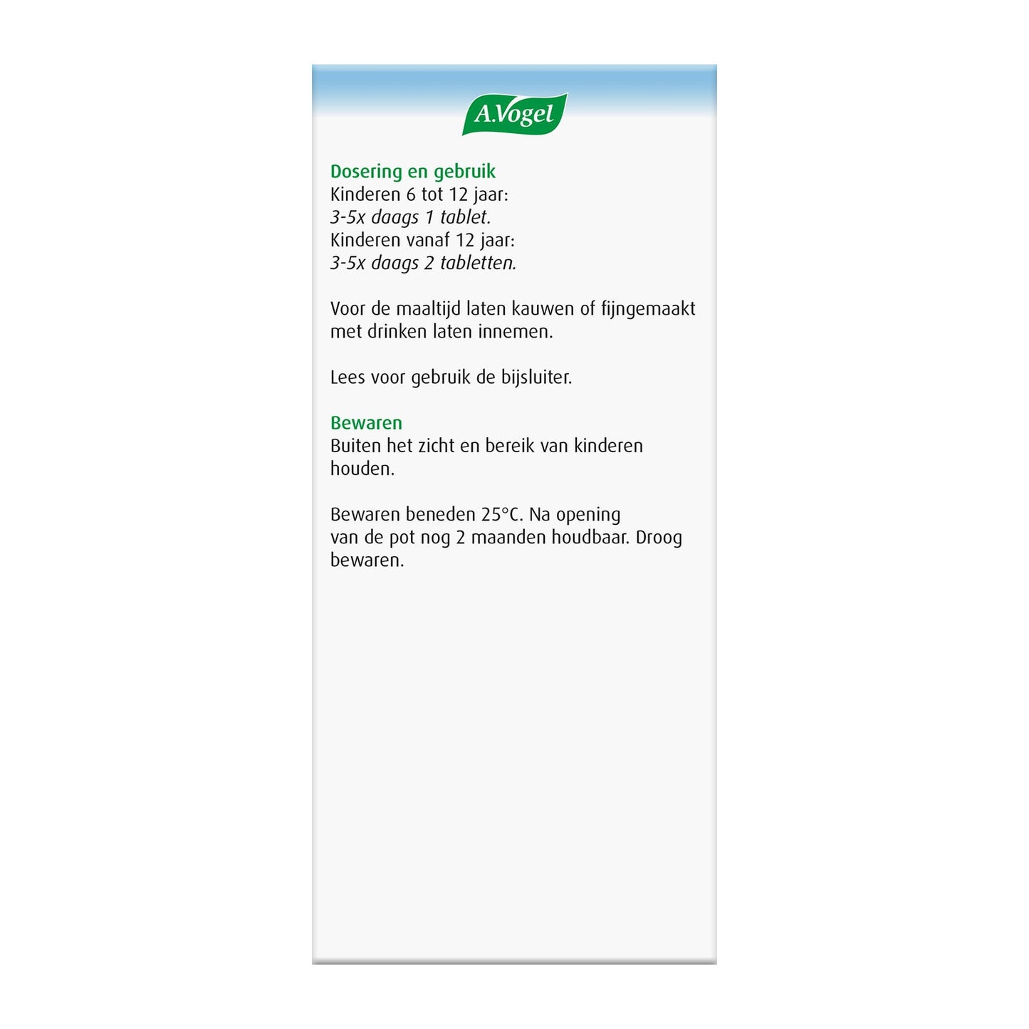 A Vogel Echinaforce junior 120 Tabletten - DrogistWereld