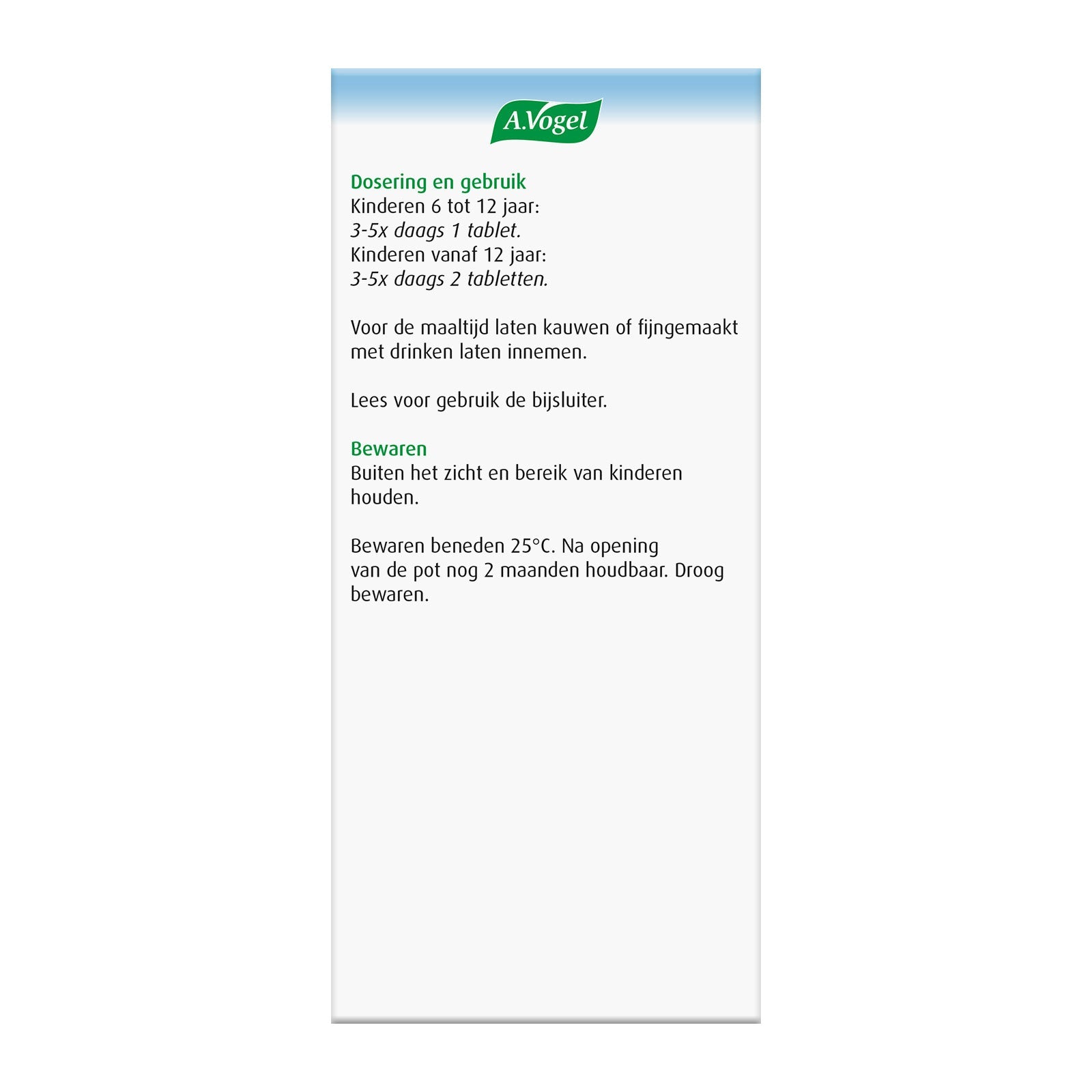 A Vogel Echinaforce junior 120 Tabletten - DrogistWereld